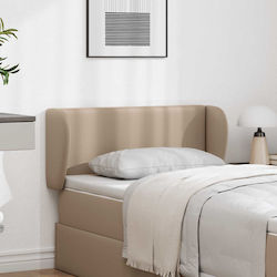 vidaXL Fabric Bed Headboard Cushion Yellow 40cm