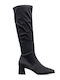 Women's Boots with Medium Heel Black