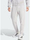 Herren-Sweatpants Fußball Jogginghose mit Gummizug Grau