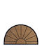 Raki Covoare De Intrare Semicircular Din Cauciuc 75x45cm