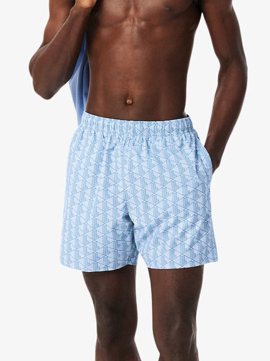 Lacoste Ανδρικό Μαγιό Σορτς Skyblue