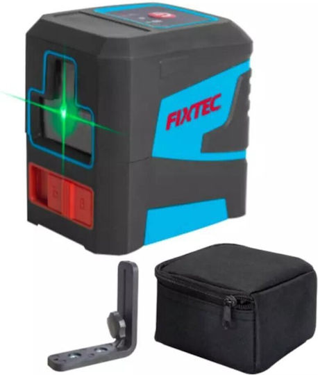 FixTec Αυτορυθμιζόμενο Γραμμικό Αλφάδι Laser Πράσινης Δέσμης με Εύρος Εργασίας 5m