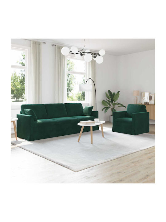 Set Mobilă Living Scaun Cu 3 Locuri și Fotoliu