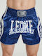 Leone 1947 Muay Thai Boxing Shorts Celestial Kick Thai Shorts Ab878 Blue White