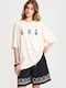 Women's T-shirt Beige
