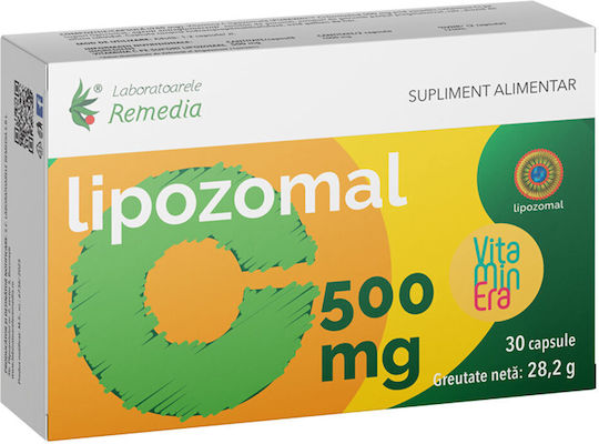 Laboratoarele Remedia Liposomal C Supliment Pentru Piele Sănătoasă 30 Capsule