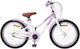 vidaXL 18" Kids' Bicycle City Purple