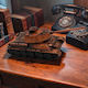 Retro Decorative Copper Tank 13cm 12dis11