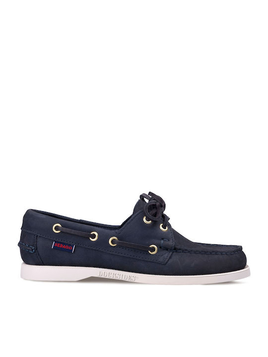 Sebago Portland Leather Women's Boat Shoes in B...