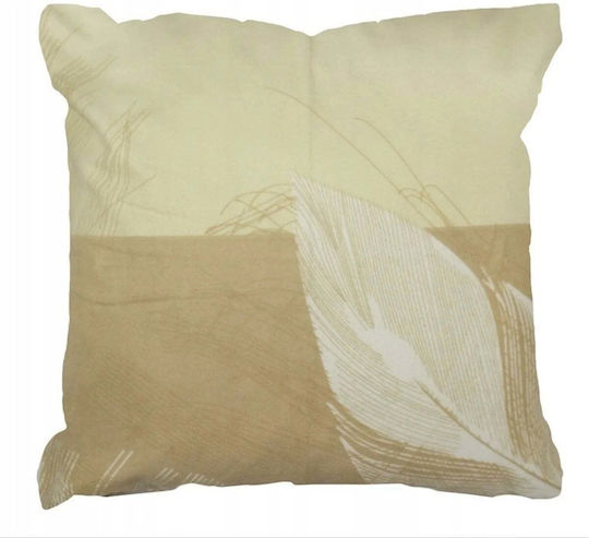 Multitex Throw Pillow Beige 40x40cm