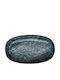 Bonna Sepia Platou De Servire Oval Din Porțelan Violet 36x28cm