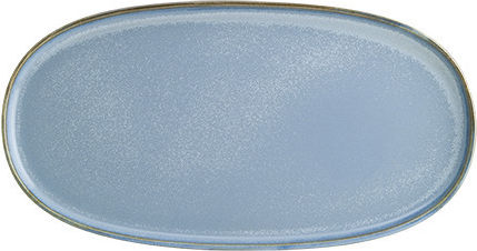 Bonna Oval Serving Platter Made of Blue Porcelain 30x16cm Skyhyg30ov