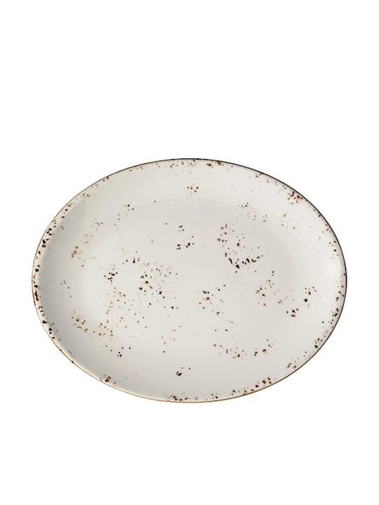 Bonna Grain Servierplatte Oval aus Porzellan Lila