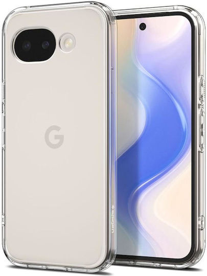 Spigen Ultra Hybrid Заден Калъф Силикон / Пластмаса Прозрачен (Google Pixel 10a)