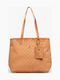 Women's Brown Tote Handbag