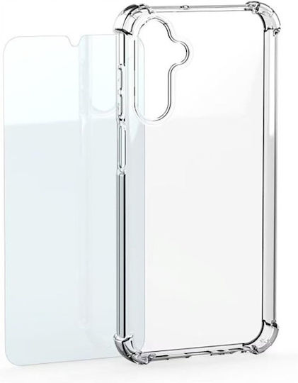 Samsung Mobeen Back Cover Silicone Set with Tempered Glass Transparent Galaxy S26+