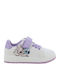 Kids Sneakers Anatomic with Hoop & Loop Closure White