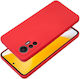 Forcell Umschlag Rückseite Silikon Rot (Redmi Note 15 Pro+ / Poco M8 Pro)