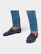Suede Ανδρικά Loafers σε Μπλε Χρώμα