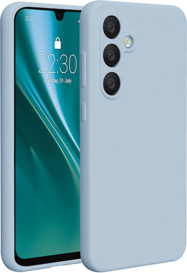 Etteri Mag Silicone Light Blue Back Cover (Galaxy A57)