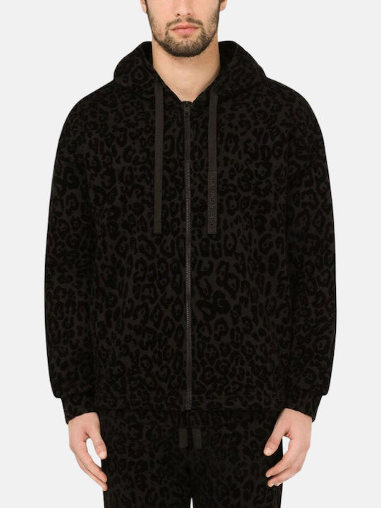 Яке с Качулка Leopard Print