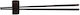 Melamine Chopstick Holder Raki Shibui 6cm