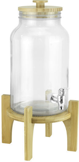 Raki Dozator de Băuturi din Sticlă cu Robinet 5.5l