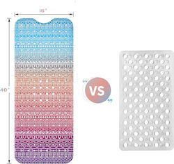 Non-slip Bathroom Mat Αντιολισθητικό Μπανιέρας με Βεντούζες Πολύχρωμο 40x100εκ. Non-slip Bathroom Mat Αντιολισθητικό Μπανιέρας με Βεντούζες Πολύχρωμο 40x100εκ.