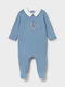 Mayoral Blaues Weiches Baby-Strampler