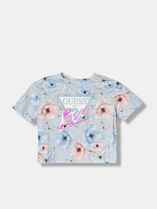 Guess Kids Short-Sleeved Top Butterfly Collage ...