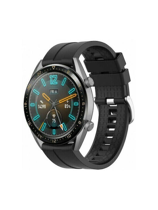 Homies Silicone Strap Black Huawei Watch GT/GT Pro 2/3/4/5 / Ultimate 46mm