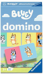 Επιτραπέζιο Παιχνίδι Bluey Domino για 2-4 Παίκτες 3+ Ετών (EN) Ravensburger