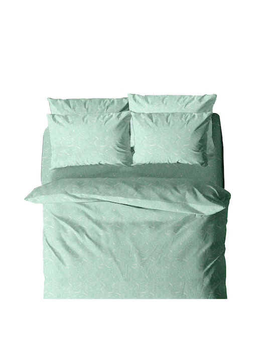 White Fabric Puree Σετ Σεντόνια Μονά 160x260εκ....