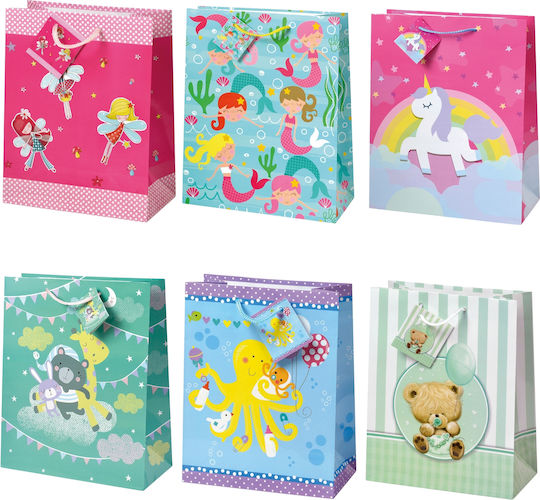 Lebez Papier Tasche für Geschenk 26x12,7x32,5cm 12 Stück
