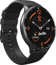 SBS Rundspur Smartwatch Schwarz