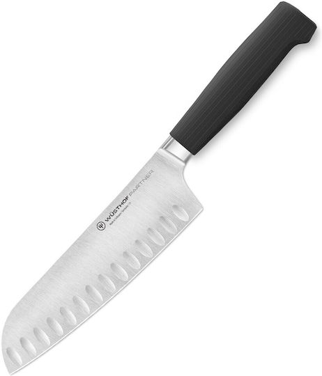 Wusthof Partner Μαχαίρι Santoku από Ανοξείδωτο Ατσάλι 17cm
