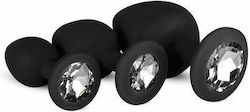 APH Anal Plug Set Schwarz 3 Stück