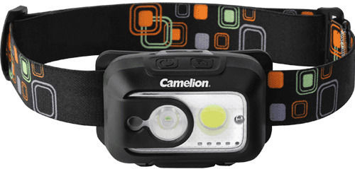 Camelion Rechargeable LED Head Flashlight with Maximum Brightness 480lm