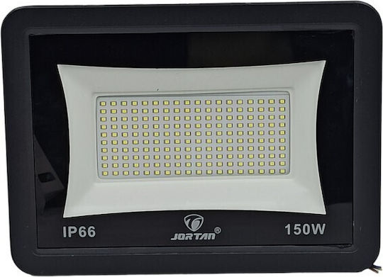 Jortan Waterproof LED Flood Light 150W Cold White 6500K IP66