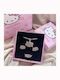ShuShu Schmuckset mit Halskette Ohrringe & Ring