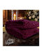 Zic Zac Ii Samtige Doppelbettdecke 215x230cm Koralle