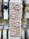 Easter Candle Round Handmade Orange 26d037
