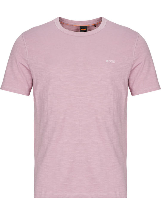 Boss T-shirt Ροζ