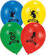 Set 6 Harry Potter Yellow Latex Balloons