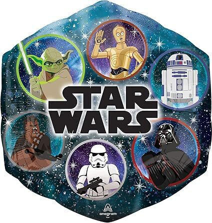 Star Wars Folien Luftballon Jumbo 76cm