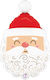 Christmas Red Balloon Happy 45cm