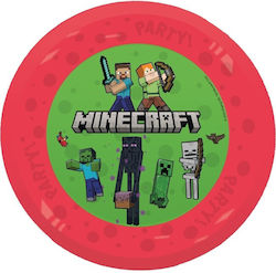 Minecraft Πιάτο για Party 4τμχ Minecraft Πιάτο για Party 4τμχ