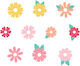 Decorative Glass Labels for Party 10 Pieces