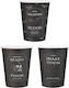 Potion Label Halloween Party Glass 8 Pieces