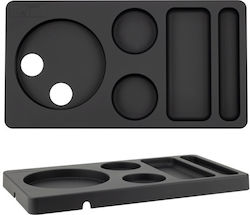 Welcome Tray Hot Drinks Serving Raki 42x22x2.8cm Matte Black Plastic Welcome Tray Hot Drinks Serving Raki 42x22x2.8cm Matte Black Plastic